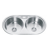 Stainless Steel Sink Double Bowl VY-8445