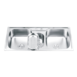 Stainless Steel Sink Double Bowl VY-10048A
